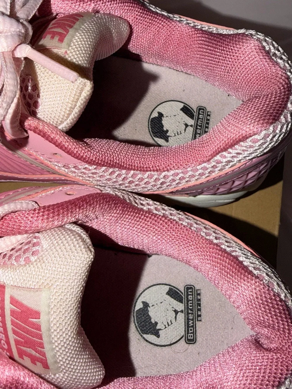 Nike Pink Mesh Athletic Shoes